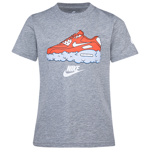 Nike Boys Nike Air Max Clouds T-Shirt - Boys' Preschool Dgh/Orange Size 5