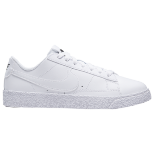 Nike Boys Nike Blazer Low '77 - Boys' Grade School Shoes White/White Size 04.0