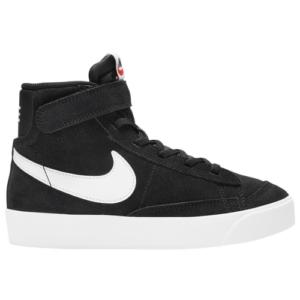 Nike Boys Nike Blazer Mid '77 - Boys' Preschool Basketball Shoes Black/White/Orange Size 03.0