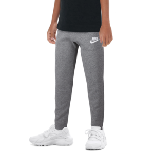 Nike Boys Nike Club Fleece Jogger Pants - Boys' Grade School Carbon Heather/Cool Grey/White Size M