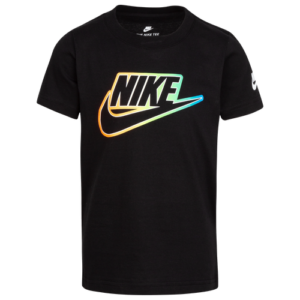 Nike Boys Nike Futura Blend S/S T-Shirt - Boys' Preschool Black Size 5