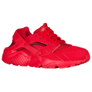 Nike Boys Nike Huarache Run - Boys' Grade School Running Shoes University Red/University Red/University Red Size 05.5