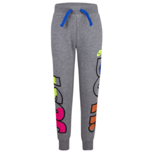 Nike Boys Nike Just Do It Fly Fleece Pant - Boys' Preschool Gray/Multi Size 7