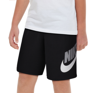 Nike Boys Nike NSW Club Shorts - Boys' Grade School Black/Black Size S