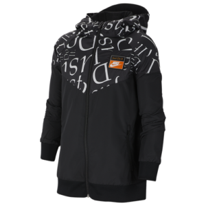 Nike Boys Nike NSW JDIY Windrunner - Boys' Grade School Black/Black Size S