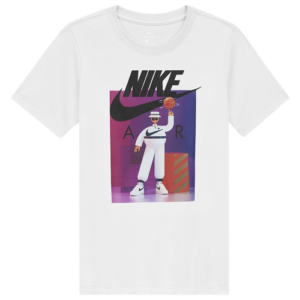 Nike Boys Nike NSW Nike Air T-Shirt - Boys' Grade School White/Multi Size XL