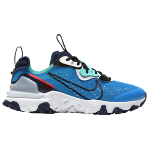 Nike Boys Nike React Vision - Boys' Grade School Shoes Photo Blue/Black/Midnight Navy Size 06.0