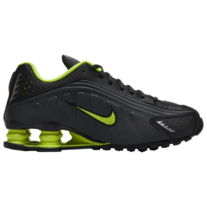 Nike Boys Nike Shox R4 - Boys' Grade School Running Shoes Black/Volt Size 05.5