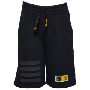 Nike Boys Nike Sky Shorts - Boys' Grade School Black/Yellow Size L