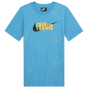 Nike Boys Nike Sky T-Shirt - Boys' Grade School Light Blue Fury/White Size XL