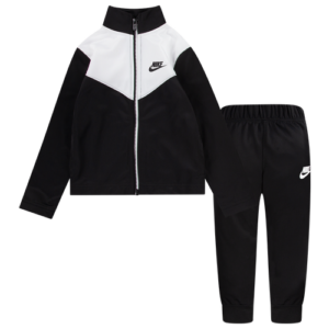 Nike Boys Nike Tricot Set - Boys' Toddler Black/White Size 18MO