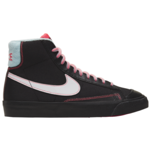 Nike Girls Nike Blazer Mid '77 - Girls' Grade School Basketball Shoes Black/Multi Size 07.0