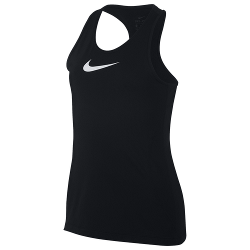 Nike Girls Nike Pro Tank - Girls' Grade School Black Size M