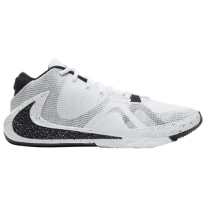 Nike Mens Giannis Antetokounmpo Nike Zoom Freak 1 - Mens Basketball Shoes White/White/Black Size 11.0