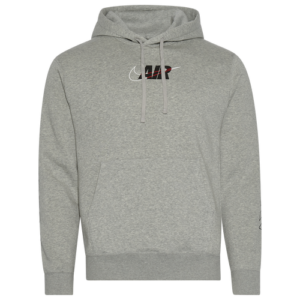 Nike Mens Nike Air Box CF Pullover Hoodie - Mens Dark Grey Heather/Dark Grey Heather Size S