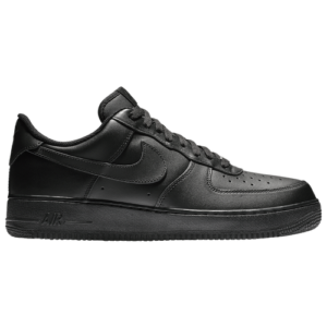 Nike Mens Nike Air Force 1 '07 LE Low - Mens Basketball Shoes Black/Black Size 11.0