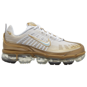 Nike Mens Nike Air Vapormax 360 - Mens Shoes White/Metallic Gold/Black Size 09.0