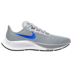 Nike Mens Nike Air Zoom Pegasus 37 - Mens Running Shoes Pure Platinum/Racer Blue/Wolf Grey Size 12.0