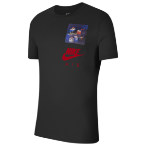 Nike Mens Nike Airman DJ T-Shirt - Mens Black/Red Size S