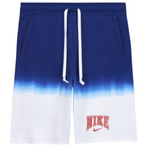 Nike Mens Nike Alumni Americana Statement Shorts - Mens White/Blue Size S