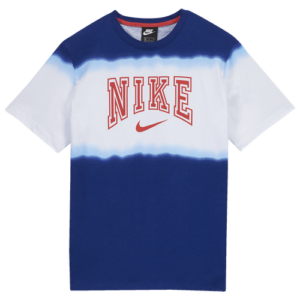 Nike Mens Nike Americana Statement T-Shirt - Mens Deep Royal Blue/Red Size L