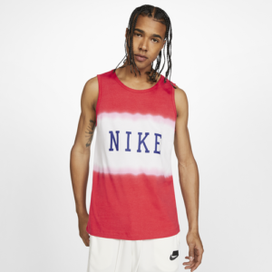 Nike Mens Nike Americana Statement Tank - Mens Track Red/White Size S