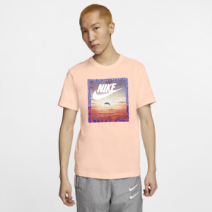 Nike Mens Nike Aqua Photo T-Shirt - Mens Pink/Purple Size XXL