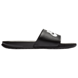 Nike Mens Nike Benassi JDI Slide - Mens Shoes Black/White Size 08.0