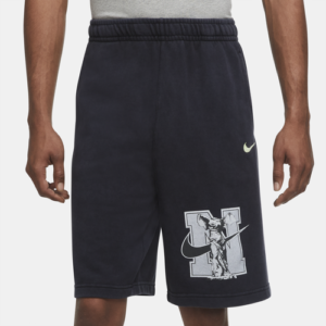 Nike Mens Nike Class of 72 Club Shorts - Mens Black/Barely Volt Size XXL