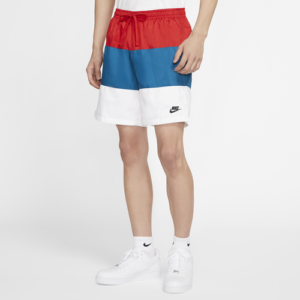 Nike Mens Nike Club Essentials Novelty Shorts - Mens University Red/White/White Size M