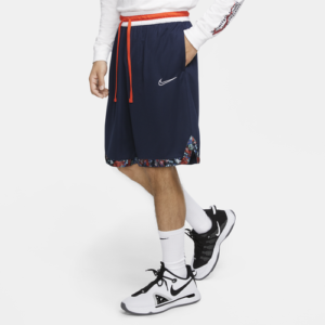 Nike Mens Nike DNA Shorts - Mens Navy/Orange/White Size XXL