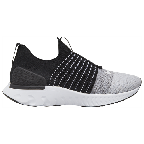 Nike Mens Nike Epic React Phantom Flyknit 2 - Mens Running Shoes Black/White Size 13.0