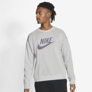 Nike Mens Nike Essentials Zero GX Crew - Mens Pure/Blue Size M