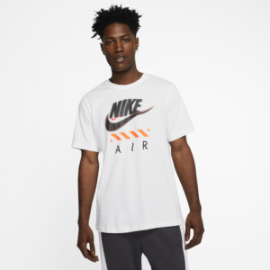 Nike Mens Nike Footwear Air T-Shirt - Mens White Size S