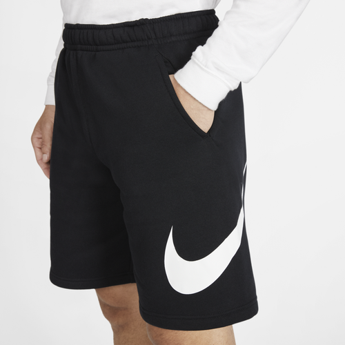 Nike Mens Nike GX Club Shorts - Mens Black/White Size S