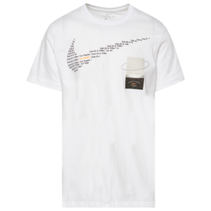 Nike Mens Nike LA Just Do it T-Shirt - Mens White/Black Size XL