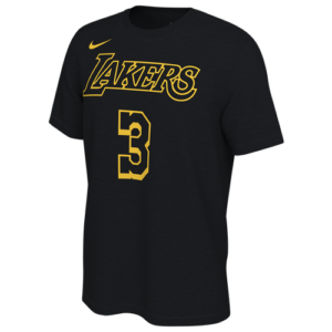 Nike Mens Nike NBA Restart Name & Number T-Shirt - Mens Black Size XL