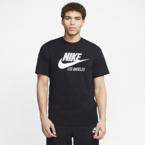 Nike Mens Nike NSW City T-Shirt - Mens Black/White Size XL