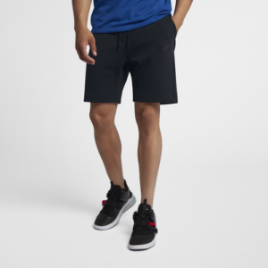 Nike Mens Nike NSW Tech Fleece Shorts - Mens Black/Black Size S