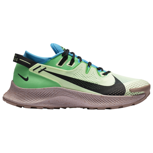 Nike Mens Nike Pegasus Trail 2 - Mens Running Shoes Barely Volt/Black/Laser Blue Size 14.0