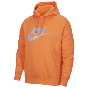 Nike Mens Nike Q5 Hoodie - Mens Electro Orange/Reflective Size L