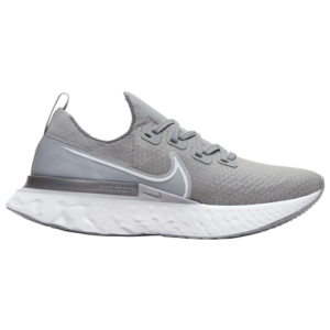 Nike Mens Nike React Infinity Run Flyknit - Mens Running Shoes Cool Grey/White/Wolf Grey Size 08.0