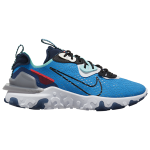 Nike Mens Nike React Vision - Mens Running Shoes Photo Blue/Black/Midnight Navy Size 08.0