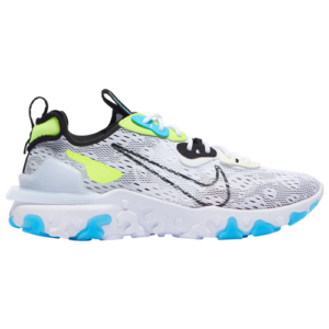 Nike Mens Nike React Vision - Mens Running Shoes White/Black/Volt Size 12.0