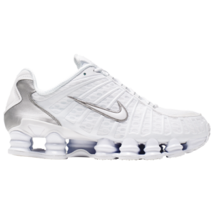 Nike Mens Nike Shox TL - Mens Running Shoes White/White Size 08.5