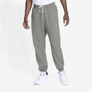 Nike Mens Nike Standard Issue Pants - Mens Dark Grey Heather/Pale Ivory Size XL