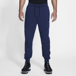 Nike Mens Nike Tech Fleece Jogger - Mens Midnight Navy/Black Size S