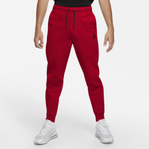 Nike Mens Nike Tech Fleece Jogger - Mens University Red/Black Size L