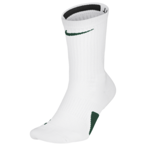 Nike Nike Elite Crew Socks White/Gorge Green Size M