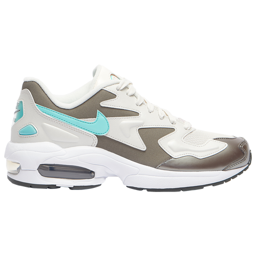 Nike Womens Nike Air Max 2 Light - Womens Shoes Phantom/Black/Metallic Pewter Size 05.0